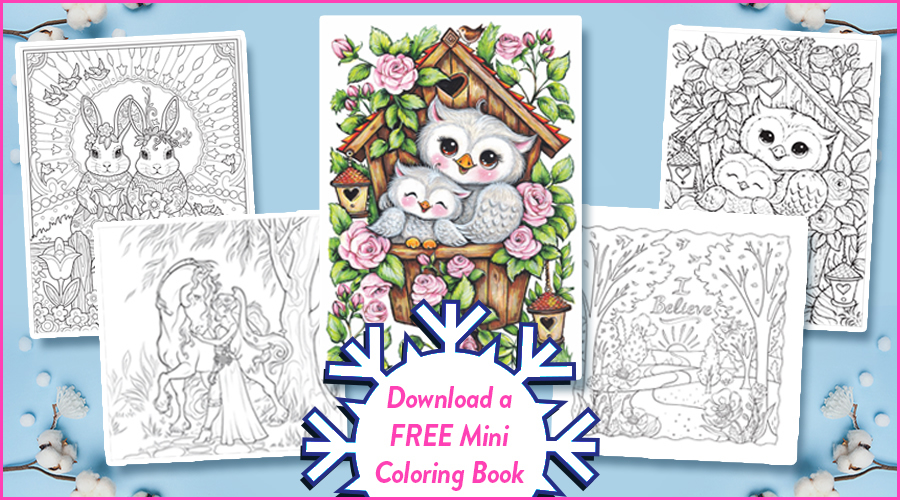 Download a Free Mini Coloring Book