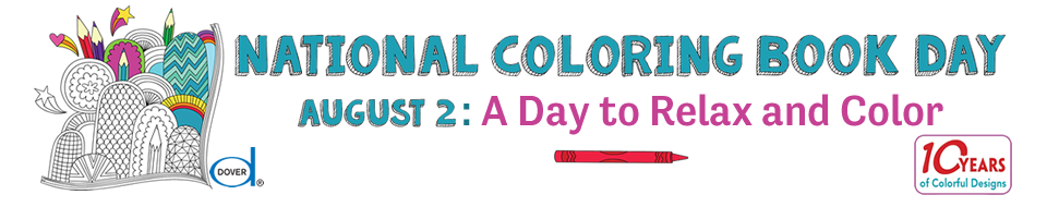 National Coloring Book Day