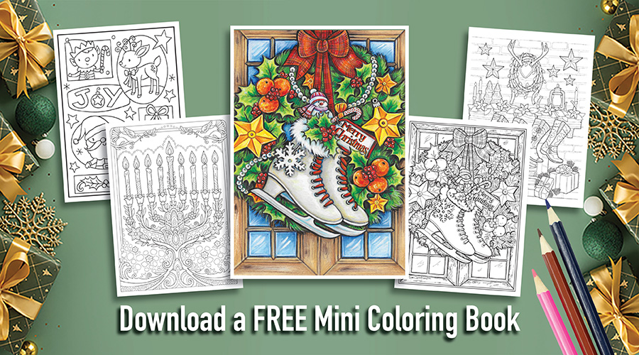 Download a Free Mini Coloring Book