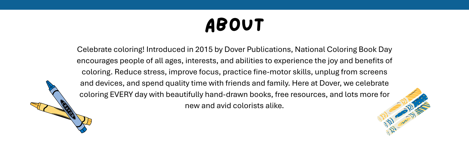 National Coloring Book Day