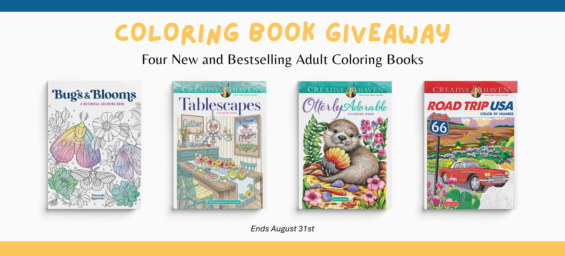 Coloring Book Giveaway