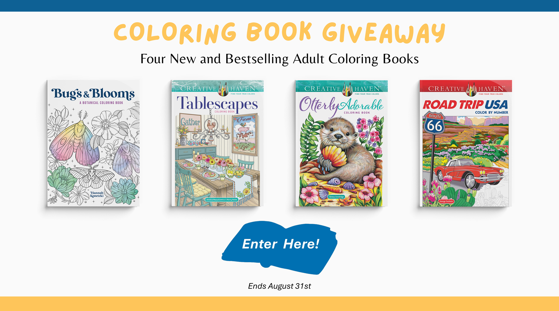 National Coloring Book Day Giveaway